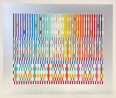 Yaacov Agam  The Blessing  Hand Signed Original Lithograph Edition LIV • $950