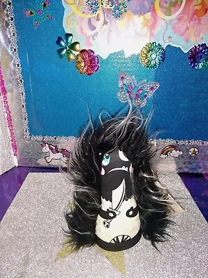 Vtg. 🦄STRANGEco  Circus Punks  {Porn Pirate} (Game Pin) Black '2005  7  Plush! • $75