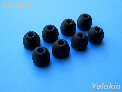 $36.05 • Buy 8 Pcs Comfort Stay Eartips Buds Replacement Set For Jaybird X2 Headphones (BK)