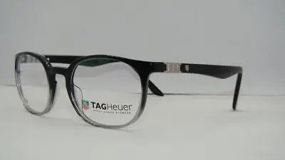 TAG HEUER LEGEND TH 9352 002 Black Gradient Brille Eyeglasses Frames Size 51 • $165.61