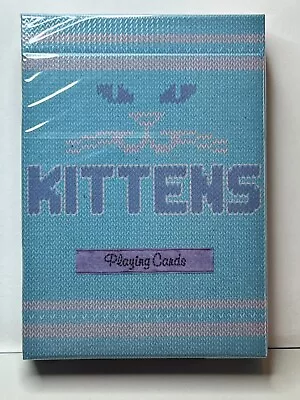 Kittens (Blue) [Ellusionist] - Playing Cards - • $18.56