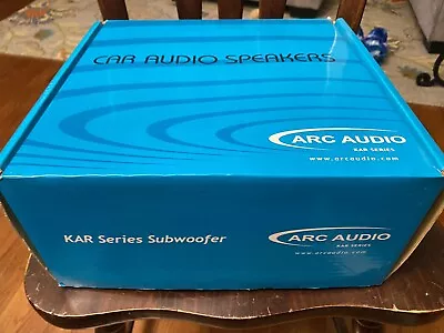 Arc Audio KAR 10D Sub Woofer Vtg Rare New In Box 400 Watt Max NOS Car Subwoofer • $200