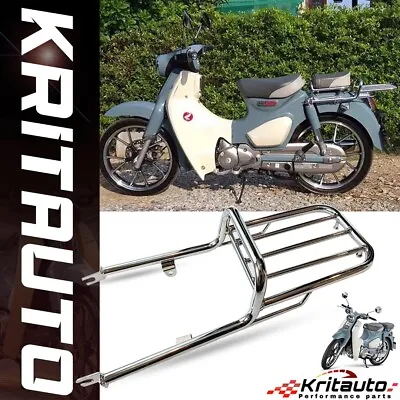 FOR HONDA C125 Super Cub 18-2023 Rear Tail Rack Case Suitcase Carrier Board • $224.81