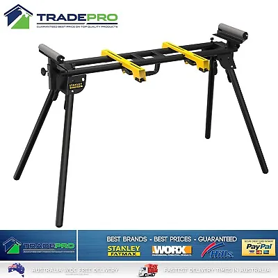 $149 • Buy Stanley FatMax Compound Mitre Saw Horse Stand Workstation Bench Stand Support