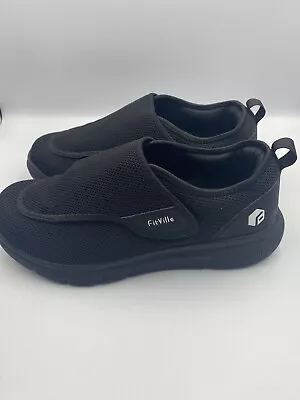 Fitville Mens Wide Fit Diabetic Shoes. Orthopaedic Slippers UK 11 • £29.99