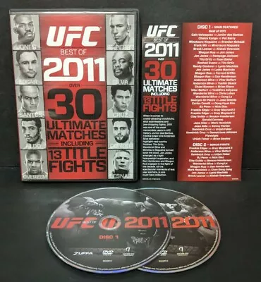 UFC: Best Of 2011 (DVD 2012 2-Disc Set) • $7.79