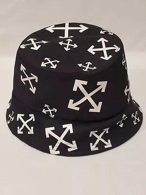 Off-White Virgil Abloh Crazy Arrow Bucket Hat One Size Unused With Tags Unisex • $149.99