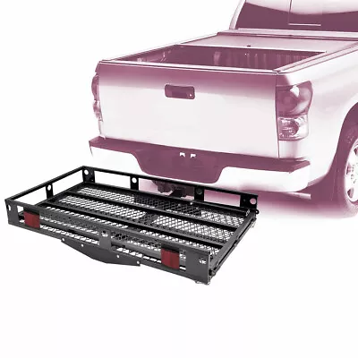 Folding 500 Lb Capacity Electric Wheelchair Hitch Carrier Scooter Loading Ramp • $204.98