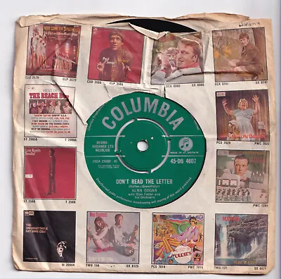 £3.74 • Buy (Q663) Alma Cogan, Don't Read The Letter - 1961 - 7  Vinyl