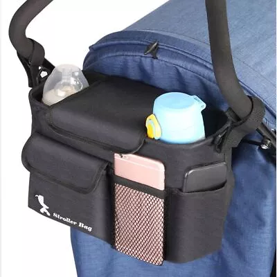 Carriage Bag Baby Pram Organizer Stroller Storage Bag Baby Stroller Accessories • £14.03