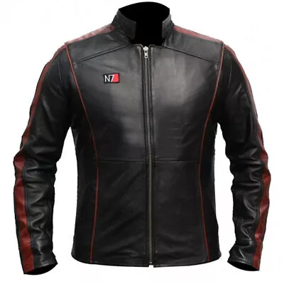 Mass Effect 3 - N7 Commander Shepard Stylish Leather Jacket • $90.66