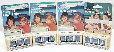 4 Boxes Vintage Westinghouse Flash Cubes • $24.95