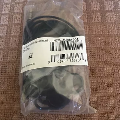 Original BlackBerry HDW-49299-001 Premium Stereo Headset Q5 Q10 Z10 Z30 - NEW • $8