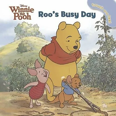 Disney Winnie The Pooh Roo's Busy Day - Touch And Feel (Disney Touch & Feel) By • £2.60