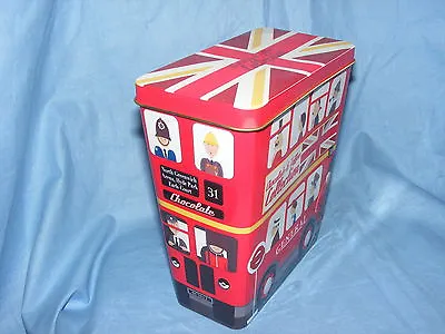 Advertising Tin Chocolate And Toffee London Bus Shaped Tin Kitchenalia • £6