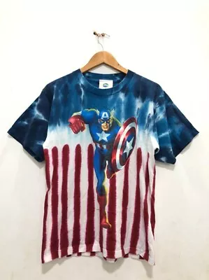 Vintage Marvel Captain America T-Shirt - Classic Comic Design - Unisex Sizes • $96.08