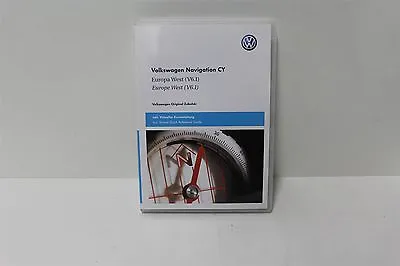 VW Navigation DVD Western Europe 1T0051859M RNS510 810 New Genuine VW Part • $37.30