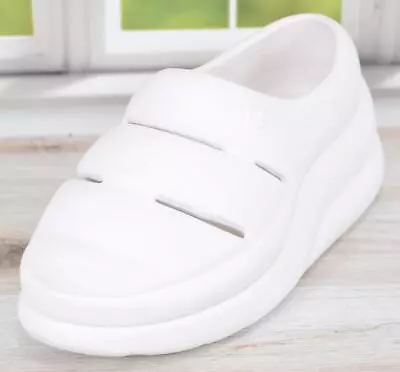 New UGG W SPORT YEAH Women's EVA Platform Waterproof Clogs Shoes Size 7 WHITE • $36.12