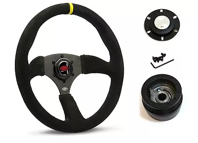 SAAS Steering Wheel SWMS2 & Boss For Mazda RX2 RX3 RX4 RX5 1970-1985 • $234