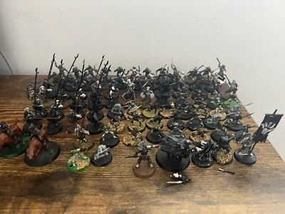 £34.99 • Buy Large Lord Of The Rings Games Workshop Figures Bundle!! Some Metal & Plastic