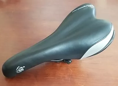 Vintage Mongoose Bicycle Seat MTB BMX Made By Cionlli Black Long Nose Style Race • $19.95