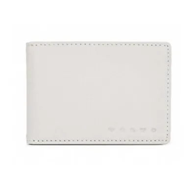 Genuine Volvo Nappa Leather Driver’s License Card Bag Light Gray Card Sleeve 314 • $33.99