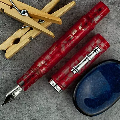 Monteverde Laguna Fountain Pen Red New In Box • $32.95