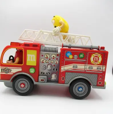 Collectible M&M Fire Truck Lights Siren • $45