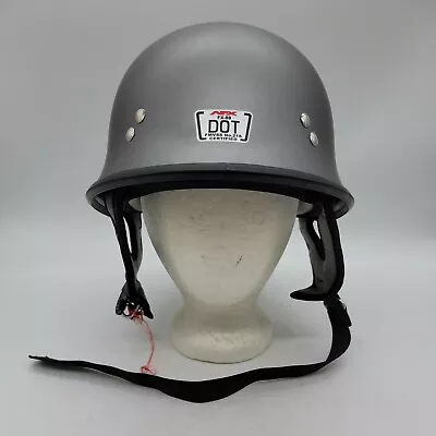 AFX FX-88 DOT Gray Military Motorcycle Helmet GUC • $59.99