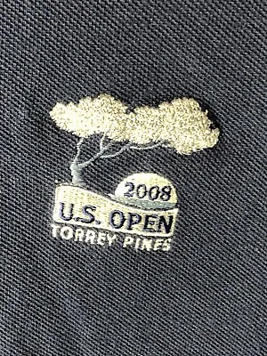 Vintage Ralph Lauren Polo Golf 2008 US Open Torrey Pines Golf Shirt XL Blue  • $31.88