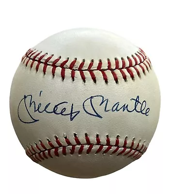 Mickey Mantle Signed Rawlings OAL Baseball JSA COA Full Letter Yankees • $799.99