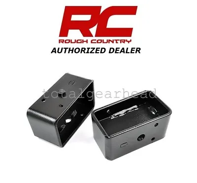 Rough Country 3  Single Pin Universal Fit Rear Lift Blocks - PAIR [6594] • $39.95