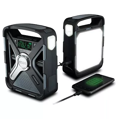 Eton Sidekick Ultimate Camping AM/FM/NOAA Radio With S.A.M.E Technoloy -BLACK • $80