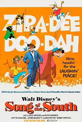 $14.99 • Buy Song Of The South - 1973 - Movie Poster