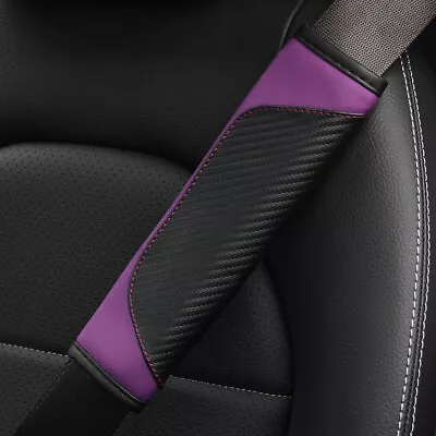 Car Parts Seat Belt Strap Shoulder Pad Cushion Protector Cover Auto Accessories • $7.65