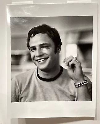 Marlon Brando 1954 Silver Gelatin SignedPhotographer Phil Stern (1919-2014) • $400