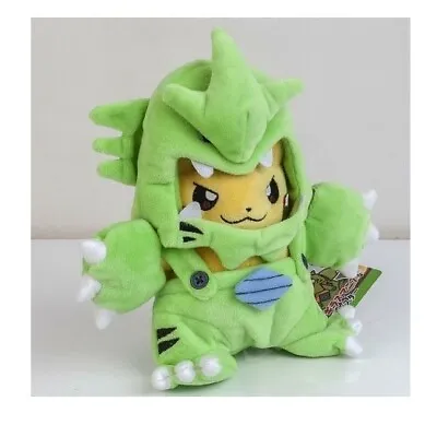 Pokemon Pikachu Tyranitar Costume Plush Toy New • $32