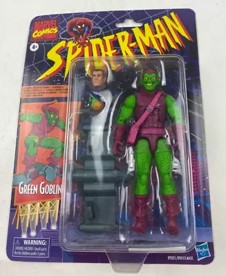 Marvel Legends Spiderman Retro Green Goblin • $74.99