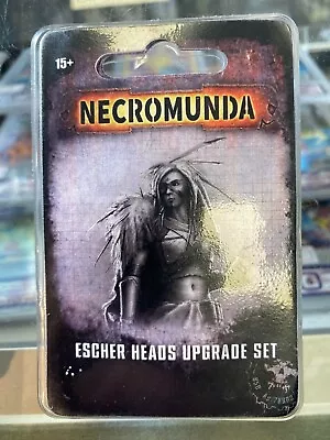 Warhammer 40000 - Necromunda - Escher Heads Upgrade Set - Forgeworld Resin BNIB • £0.99