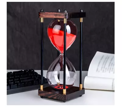 60 Minutes Hourglass Sand TimersLarge Sand Timer Decorative Quiet Time Clock • $39.99