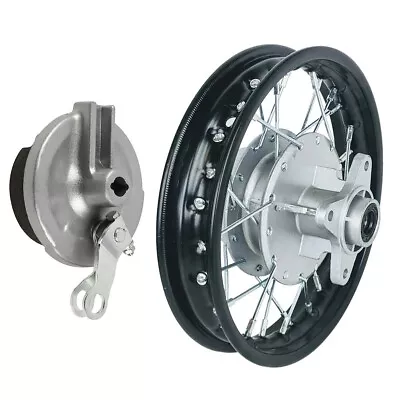 10  2.50-10 Rear Wheel Rim Drum Brake 50cc 70cc SSR Coolster Dirt Pit Bike Back • $49.97