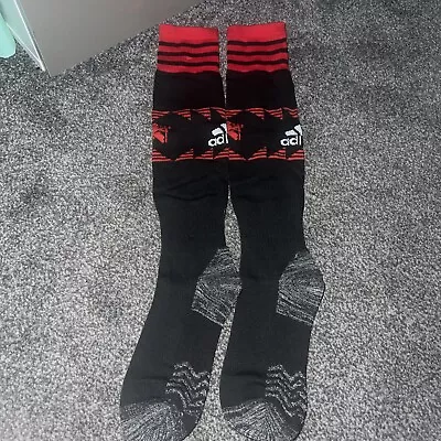 Manchester United Home Socks Mens 5-7 Uk • £6.49