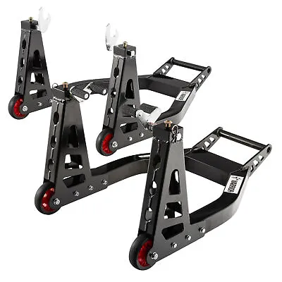 Warrior Motorcycle/Bike Front & Rear Alloy/Aluminium Universal Paddock Stand Kit • $131.80