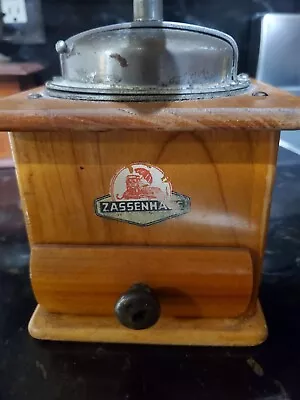 Antique Coffee Grinder Zassenhaus German 100+yrs Old Exc. Condition Collectible! • $75