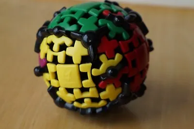 GAME Mefferts Gear Ball Brainteasers Puzzle Block Logic Puzzle 3D Project Genius • $9.50
