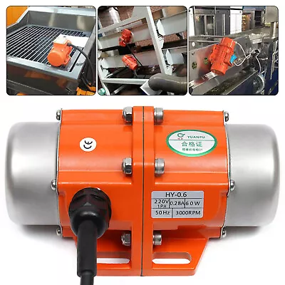 £45.60 • Buy 60W 220V Industrial Vibration Motor 1 Phase For Medical Equipment/Food Machiner