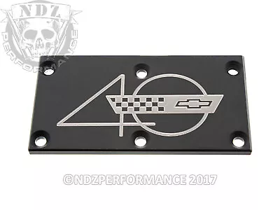 TPI Throttle Body Plate Chevy C4 Corvette 40th LT1 1993 Black • $22.95