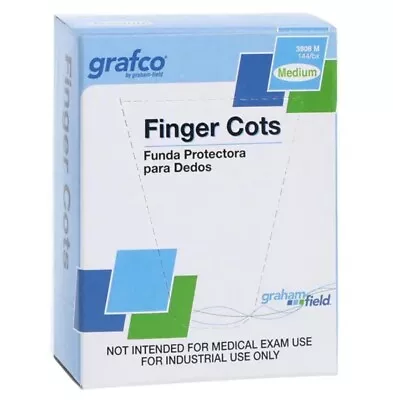 Grafco Latex Finger Cots- 144 Count (Extra Large) • $7.30