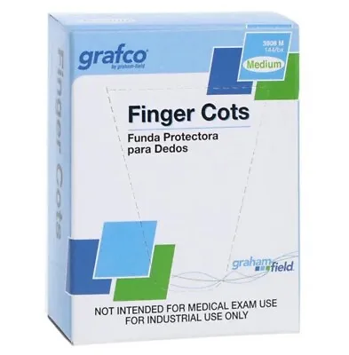 Grafco Latex Finger Cots- 144 Count (Medium) • $7.70