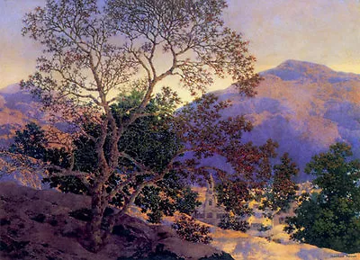 Maxfield Parrish Evening Shadows 22x30 Art Deco Print Hand Numbered Ltd. Edition • $120